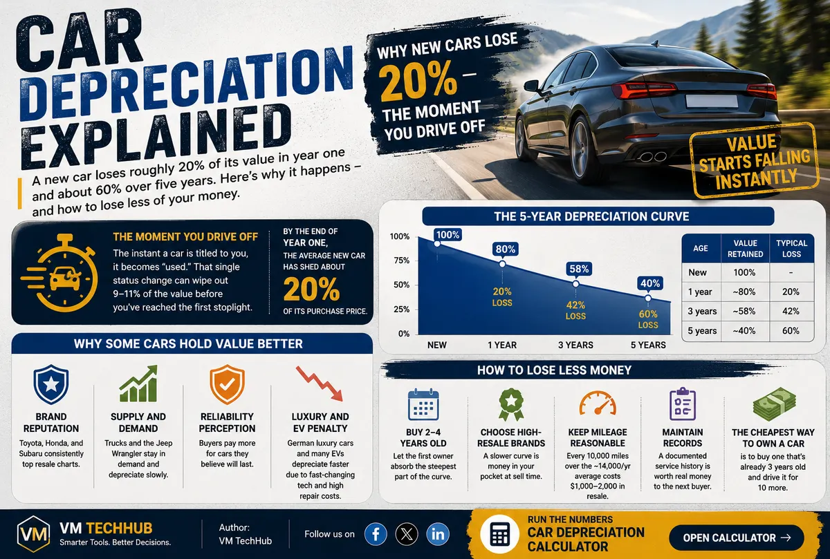 Why New Cars Lose 20% of Their Value Immediately