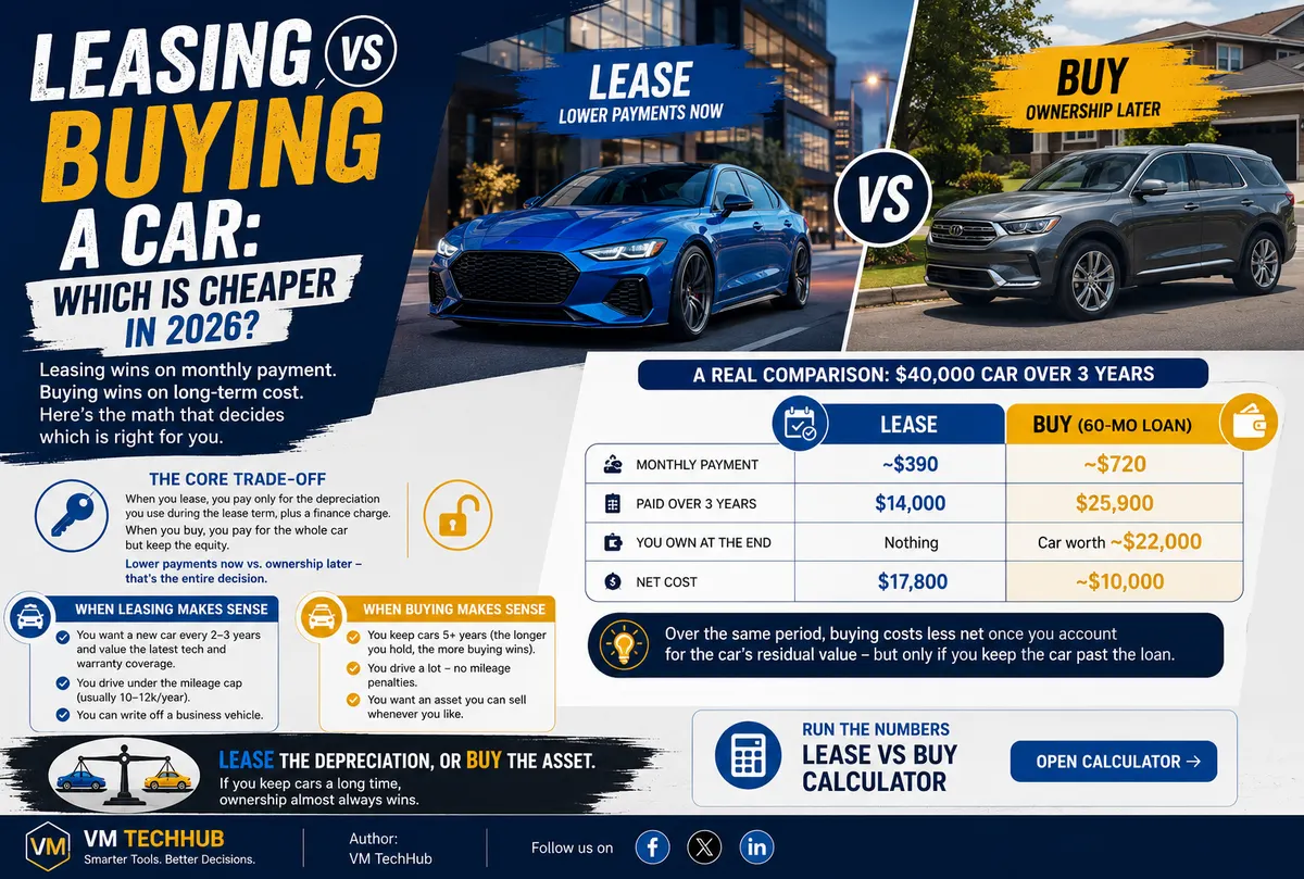 Leasing vs Buying a Car: Which Is Cheaper?